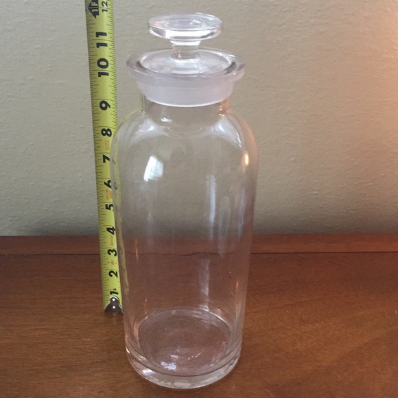 Antique Vintage Large Glass Apothecary Jar - Picture 5 of 5